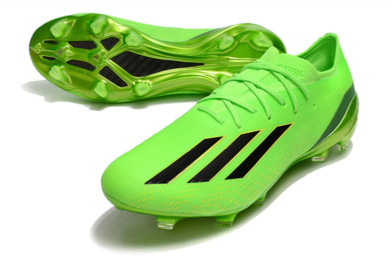 Chuteira Adidas X Speed portal Campo - Verde
