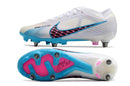 Chuteira Nike Mercurial Vapor XV Elite SG Campo - Branco e Azul