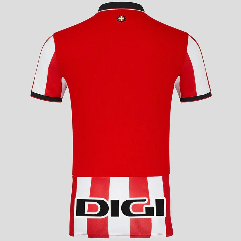 Camisa Athletic Bilbao Masculina 25/26 s/n Torcedor - Vermelha