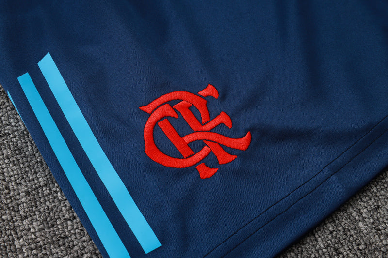 Conjunto de Treino do Flamengo Azul 2025