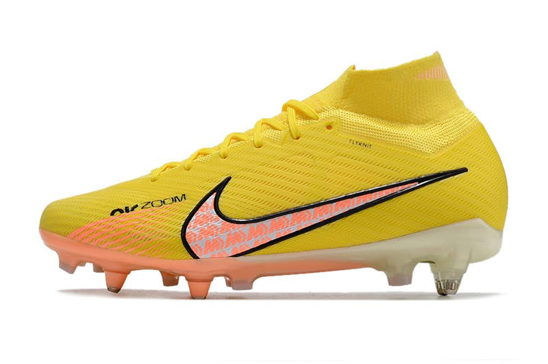 Chuteira Nike Mercurial Superfly IX Elite SG Campo - Amarela