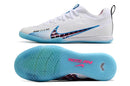 Chuteira Nike Air Zoom Mercurial Vapor XV Pro Futsal - Branco e Azul