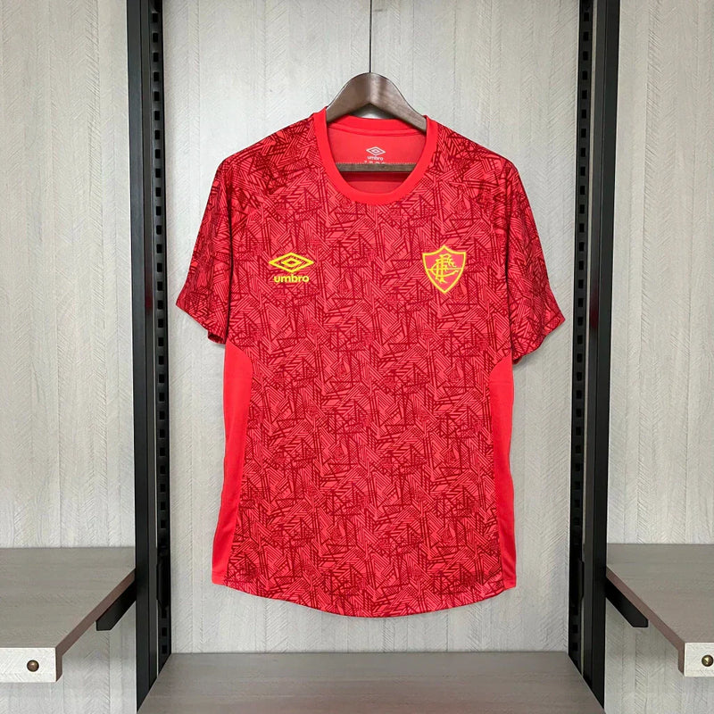 Camisa Fluminense Red 24/25 Torcedor Umbro Masculina - Vermelho