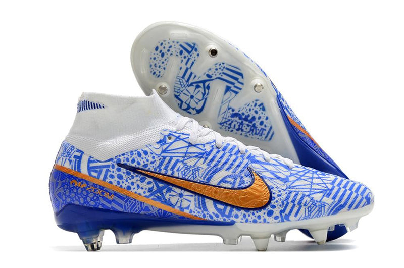 Chuteira Nike Mercurial Superfly IX Elite SG Campo - Azul
