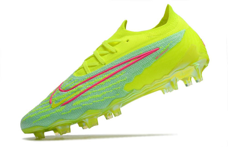 Chuteira Nike Phantom GX Low Elite FG Campo - Verde
