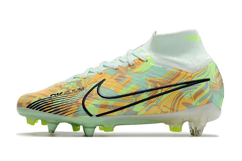 Chuteira Nike Mercurial Superfly IX Elite SG Campo - Verde