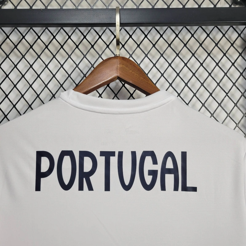 Camisa Portugal Training 25∕26 - Branco
