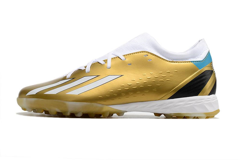 Chuteira adidas X Speed portal Society - Gold