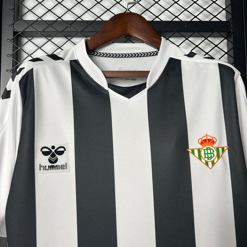 Camisa Real Betis 25∕26 Special Edition - Preto e Branco