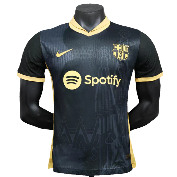 Camisa especial Barcelona 25/26 - Preta - Versão Jogador