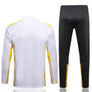 Conjunto Inverno Borussia Dortmund Branca Puma - Com Ziper