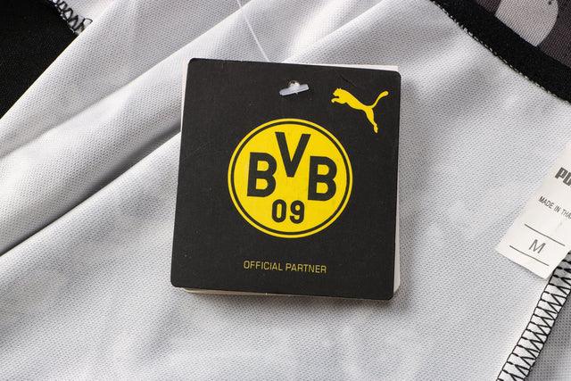 Conjunto Inverno Borussia Dortmund Preta Puma - Com Fecho
