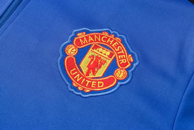 Conjunto Inverno Manchester United Azul Adidas - Com Ziper
