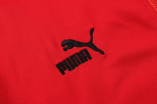 Conjunto Inverno Milan Vermelha Puma - Com Capuz