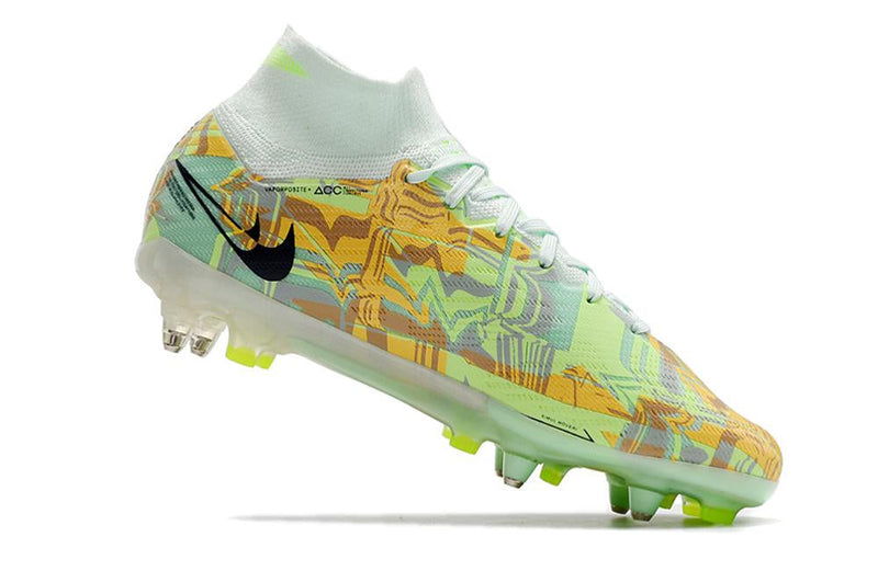 Chuteira Nike Mercurial Superfly IX Elite SG Campo - Verde