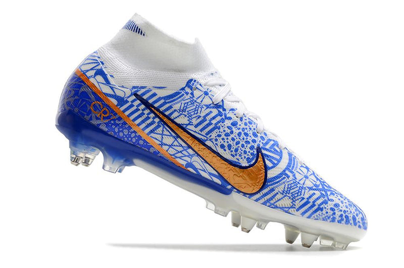 Chuteira Nike Mercurial Superfly IX Elite SG Campo - Azul