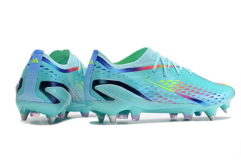 Chuteira Adidas X Speed portal SG Campo - Azul