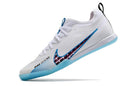 Chuteira Nike Air Zoom Mercurial Vapor XV Pro Futsal - Branco e Azul