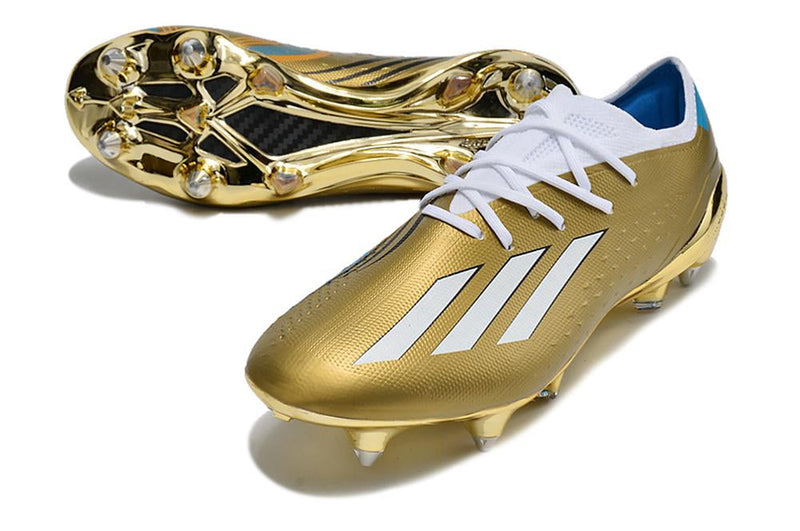 Chuteira Adidas X Speed Portal SG Campo - Gold