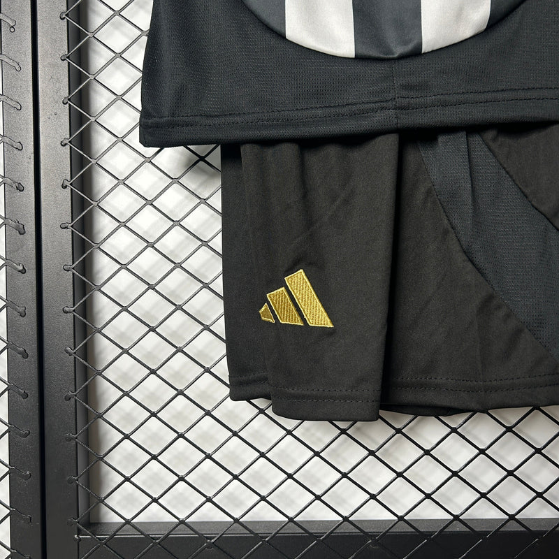 Conjunto Infantil Atlético Mineiro I 25/26 - Preto e Branco