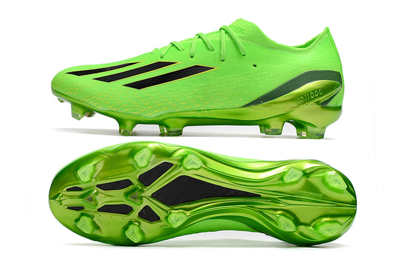 Chuteira Adidas X Speed portal Campo - Verde