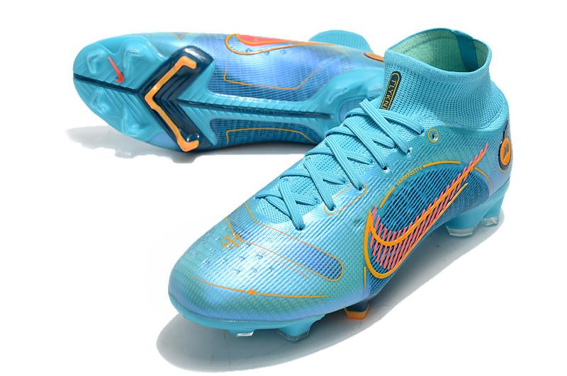 Chuteira Nike Mercurial Superfly 8 Elite SG Campo - Azul
