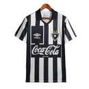 Camisa Botafogo I Retrô 1997 Torcedor Masculina - Preta e Branca